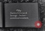 Standbild Anfang Telefonzentrale United States USA, 1926, aus Sekunde 23 historischem Filmmaterial Videoclip 65675039598