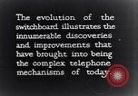 Standbild Anfang Telefonzentrale United States USA, 1926, aus Sekunde 30 historischem Filmmaterial Videoclip 65675039598