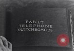 Standbild Anfang Telefonzentrale United States USA, 1926, aus Sekunde 46 historischem Filmmaterial Videoclip 65675039598