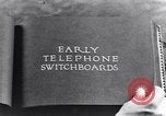 Standbild Anfang Telefonzentrale United States USA, 1926, aus Sekunde 53 historischem Filmmaterial Videoclip 65675039598