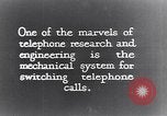 Image of early telephone switching and dialing United States USA, 1926, second 5 stock footage video 65675039599