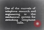 Image of early telephone switching and dialing United States USA, 1926, second 6 stock footage video 65675039599