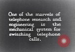 Image of early telephone switching and dialing United States USA, 1926, second 7 stock footage video 65675039599