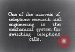 Image of early telephone switching and dialing United States USA, 1926, second 11 stock footage video 65675039599