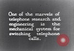 Image of early telephone switching and dialing United States USA, 1926, second 13 stock footage video 65675039599
