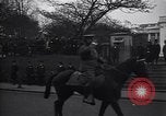 Image of Woodrow Wilson in World War 1 Armistice parade Washington DC USA, 1918, second 25 stock footage video 65675039604
