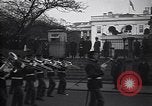 Image of Woodrow Wilson in World War 1 Armistice parade Washington DC USA, 1918, second 37 stock footage video 65675039604