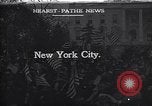Image of crowds celebrate armistice ending World War 1 New York City USA, 1918, second 1 stock footage video 65675039606