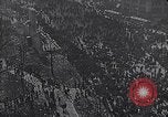 Image of crowds celebrate armistice ending World War 1 New York City USA, 1918, second 8 stock footage video 65675039606