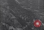 Image of crowds celebrate armistice ending World War 1 New York City USA, 1918, second 12 stock footage video 65675039606
