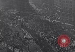 Image of crowds celebrate armistice ending World War 1 New York City USA, 1918, second 17 stock footage video 65675039606