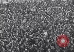 Image of crowds celebrate armistice ending World War 1 New York City USA, 1918, second 20 stock footage video 65675039606
