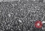 Image of crowds celebrate armistice ending World War 1 New York City USA, 1918, second 22 stock footage video 65675039606