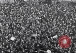 Image of crowds celebrate armistice ending World War 1 New York City USA, 1918, second 27 stock footage video 65675039606