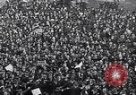 Image of crowds celebrate armistice ending World War 1 New York City USA, 1918, second 30 stock footage video 65675039606
