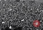 Image of crowds celebrate armistice ending World War 1 New York City USA, 1918, second 31 stock footage video 65675039606