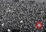 Image of crowds celebrate armistice ending World War 1 New York City USA, 1918, second 32 stock footage video 65675039606