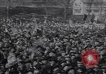 Image of crowds celebrate armistice ending World War 1 New York City USA, 1918, second 36 stock footage video 65675039606