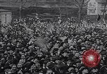 Image of crowds celebrate armistice ending World War 1 New York City USA, 1918, second 37 stock footage video 65675039606
