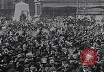 Image of crowds celebrate armistice ending World War 1 New York City USA, 1918, second 45 stock footage video 65675039606