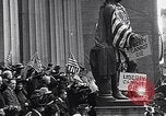 Image of crowds celebrate armistice ending World War 1 New York City USA, 1918, second 55 stock footage video 65675039606