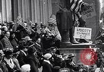 Image of crowds celebrate armistice ending World War 1 New York City USA, 1918, second 59 stock footage video 65675039606