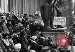 Image of crowds celebrate armistice ending World War 1 New York City USA, 1918, second 60 stock footage video 65675039606