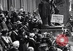 Image of crowds celebrate armistice ending World War 1 New York City USA, 1918, second 62 stock footage video 65675039606