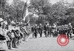 Standbild Präsident Wilson Paris Frankreich, 1919, aus Sekunde 35 historischem Filmmaterial Videoclip 65675039619
