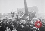 Image of captured railroad gun Paris France, 1918, second 7 stock footage video 65675039629