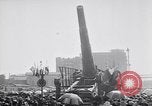 Image of captured railroad gun Paris France, 1918, second 10 stock footage video 65675039629