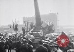 Image of captured railroad gun Paris France, 1918, second 26 stock footage video 65675039629