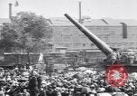 Image of captured railroad gun Paris France, 1918, second 30 stock footage video 65675039629