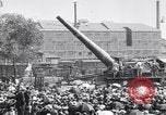 Image of captured railroad gun Paris France, 1918, second 31 stock footage video 65675039629