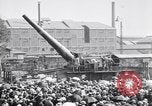 Image of captured railroad gun Paris France, 1918, second 36 stock footage video 65675039629