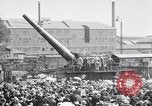 Image of captured railroad gun Paris France, 1918, second 38 stock footage video 65675039629