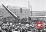 Image of captured railroad gun Paris France, 1918, second 41 stock footage video 65675039629