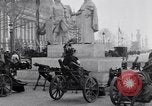 Image of captured German fun carriages Paris France, 1918, second 9 stock footage video 65675039630