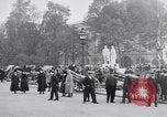 Image of captured German fun carriages Paris France, 1918, second 15 stock footage video 65675039630