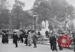 Image of captured German fun carriages Paris France, 1918, second 17 stock footage video 65675039630