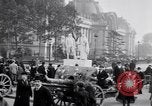 Image of captured German fun carriages Paris France, 1918, second 26 stock footage video 65675039630