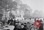 Image of captured German fun carriages Paris France, 1918, second 27 stock footage video 65675039630