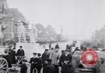 Image of captured German fun carriages Paris France, 1918, second 29 stock footage video 65675039630
