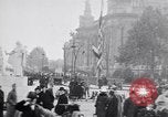 Image of captured German fun carriages Paris France, 1918, second 32 stock footage video 65675039630