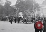 Image of captured German fun carriages Paris France, 1918, second 49 stock footage video 65675039630