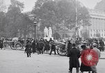 Image of captured German fun carriages Paris France, 1918, second 52 stock footage video 65675039630