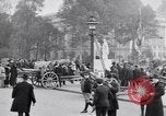 Image of captured German fun carriages Paris France, 1918, second 62 stock footage video 65675039630