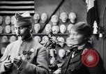 Image of Prosthetic mask for American soldier Paris France, 1918, second 47 stock footage video 65675039633