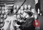 Image of Prosthetic mask for American soldier Paris France, 1918, second 56 stock footage video 65675039633
