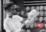 Image of Red Cross workers make prosthetic masks Paris France, 1918, second 9 stock footage video 65675039634